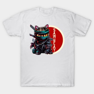 I'm not samurai I'm samucat T-Shirt